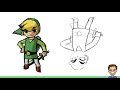 artists draw video game characters upside down