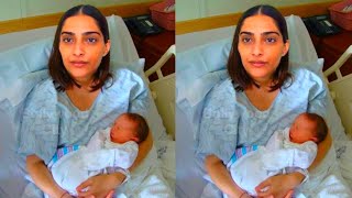 Sonam Kapoor Baby Boy First Video | Sonam Kapoor Baby Boy Name and Photo