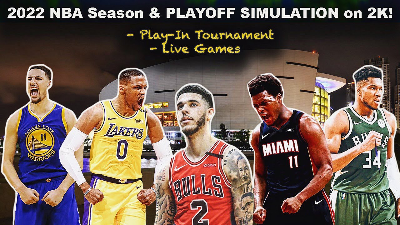 Simulating The 2022 NBA Season & PLAYOFFS On NBA2K21! (Live Games ...