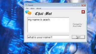 chat-bot created in visual basic