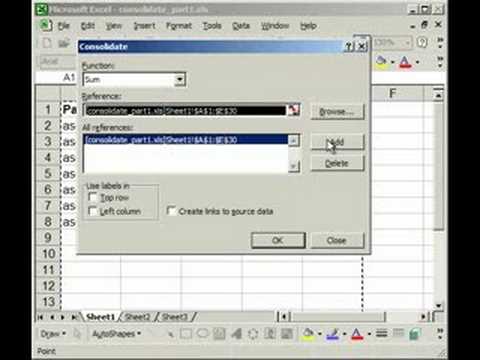 Combine/Consolidate Data Dynamically Between Seperate Excel files Combine/Consolidate Data Dynamically Between Seperate Excel files