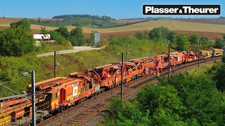 Fast through the night on TGV track – RM 900 HD-100 | Plasser & Theurer