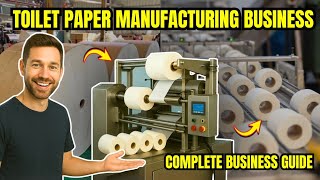 Start a Business with a Toilet Paper Roll Making Machine | Tissue Paper Business