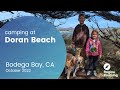 Camping at Doran Regional Park (Campsite #5)