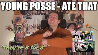 the 3peat // YOUNG POSSE (영파씨) ATE THAT reaction + album listen