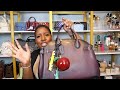 coach empire carryall 40 unboxing bag charms