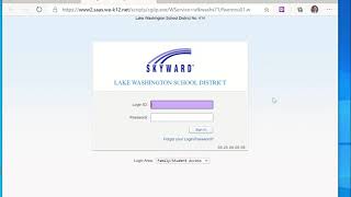 Skyward Student Access Attendance