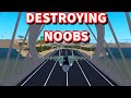 DESTROYING NOOBS WITH THE NEW PLANES IN WAR TYCOON