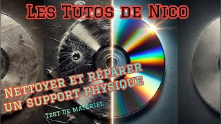 nettoyer/réparer un support physique, test de réparateur Q- SONIC