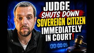 Sovereign Citizen’s Argument Backfires! | Judge Takes Control INSTANTLY!