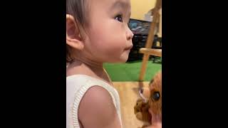 まるで映画のワンシーン🎥前世が垣間見えた1歳児🤣#shorts