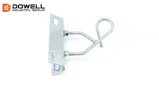 Metal Hook Fasten Hook FTTH Fitting Accessories Pole Bracket Cable Clamp China Dowell