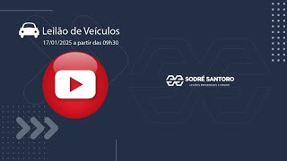 Leilão de Veículos 17/01/2025 - SODRÉ SANTORO LEILÕES