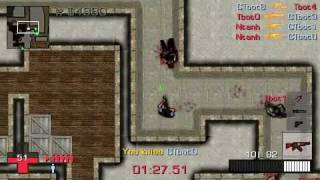 CSPSP 1.92 Mod PSN - Counter Strike 2D for PSP - Gameplay