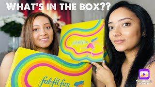 FabFitFun SISTER UNBOXING 2022 SPRING BOX