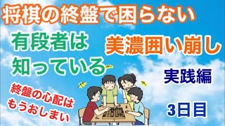 【将棋講座】美濃囲い崩し　実践編　3日目