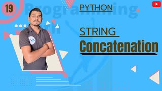 String Concatenation in python(Hindi)|python concatenation in hindi #string #avitsupaul #amit