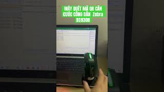 MÁY QUÉT MÃ QR CĂN CƯỚC CÔNG DÂN  Zebra DS9308