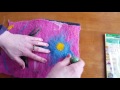 combining wet felting and needle felting