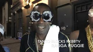 RAGGA RUGGIE / TANTO BLACKS OUT SIDE THE CLUB RKBBTV