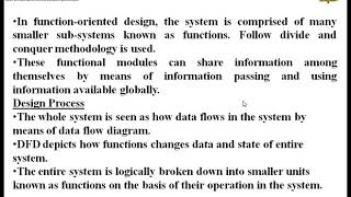 UNIT 4 LECT 9 Function Oriented and Object Oriented Design