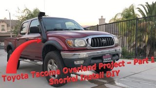 Toyota Tacoma Snorkel Install