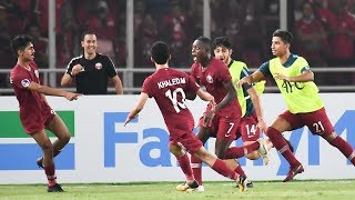 أهداف مباراة قطر 6-5 إندونيسيا | ريفالدو يدخل كبديل ويسجل هاتريك وقطر تنجو من معجزة إندونيسية