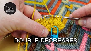 Double Decreases - Knitting Tutorial