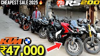 2025🔥Budget used Bike Karol bagh Fair deal motors Cheapest sale KTM RC390 | RS200 BMW G310￼ Dominar?