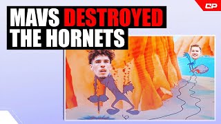 The Mavs DESTROYED The Hornets In Record Fashion | Clutch #Shorts
