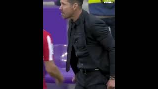 Throwback to Kieran Trippier and Diego Simeone celebrating a tackle like it was a goal #shorts
