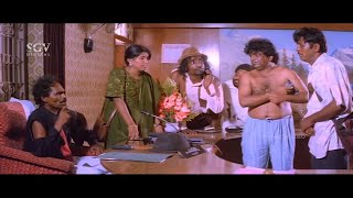 Akka Kannada Movie Back To Back Comedy Scenes | Tennis Krishna | Biradar | Michel Madhu