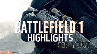 배틀필드 1 스카웃 매드무비 (Battlefield 1 scout gameplay highlights )