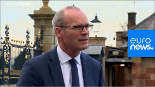 Live | Irish deputy minister Simon Coveney gives news conference