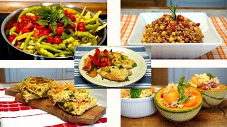 5 Ricette Per Piatti Unici Veloci e Sfiziosi - 5 Recipes For Easy and Tasty Single Dishes