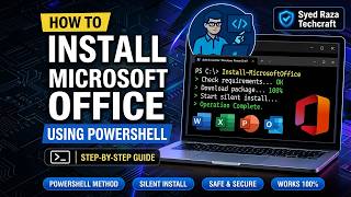 How to Install Microsoft Office Using PowerShell