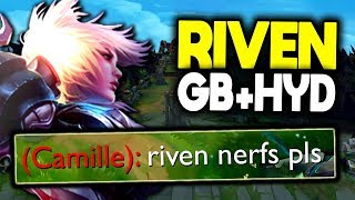 Riot is unaware of how good Riven is... Here's OP RIVEN SNOWBALL BUILD!