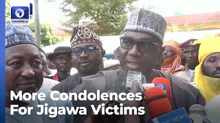 Governors, Minister Pay Condolence Visit To Gov Namadi Of Jigawa