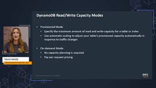 Managing Performance and Scale in your Amazon DynamoDB and AWS Lambda Applications