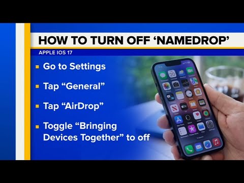 What to know about iPhone's 'NameDrop' feature