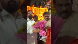 CM Shri.Eknath Shinde Saheb Opening CM to CM Series Poster || Kiran Nakti || Birthday