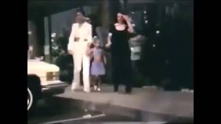 Elvis Presley, Linda Thompson e Lisa Marie   Memphis 1974