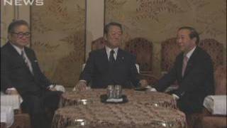 与党3党が企業・団体献金禁止で野党に協議呼びかけ（10/03/05）