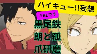 ハイキュー!!妄想★BL黒尾鉄朗と孤爪研磨⚠️かなり前にいただきましたリクエストになります。リクエスト作品のため苦手な方は回れー右!!⚠️