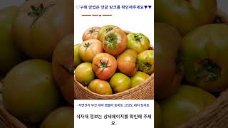 자연진리 부산 대저 짭짤이 토마토 고당도 대저 토마토, 대저토마토 2.5kg 대과(L) 가성비 꿀맛 #shorts 내돈내산video