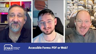 Accessible Forms: PDF or Web?