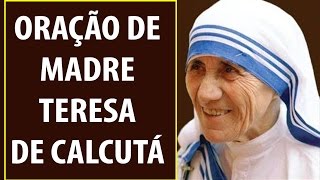 Oração de Madre Teresa de Calcutá