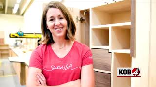 Skilled 4 Work: Woman turns carpentry hobby into a career