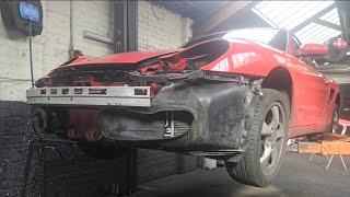 new bumpers for the boxster 986