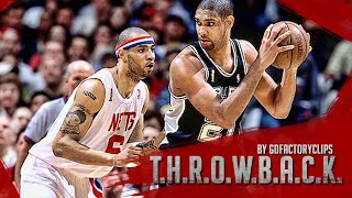 Throwback: Tim Duncan vs Kenyon Martin Full Series Duel Highlights (2003 NBA Finals G1), SICK!